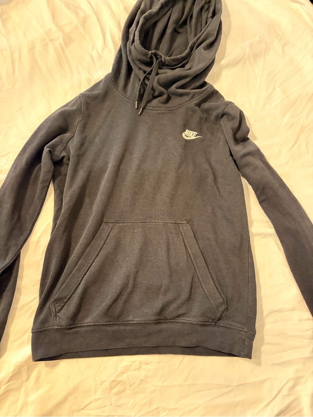 Nike Men's Gray Hoodie Sweatshirt - Pullover Sweater size Small